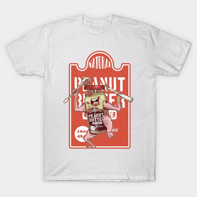 Peanut butter monster T-Shirt by mailboxdisco